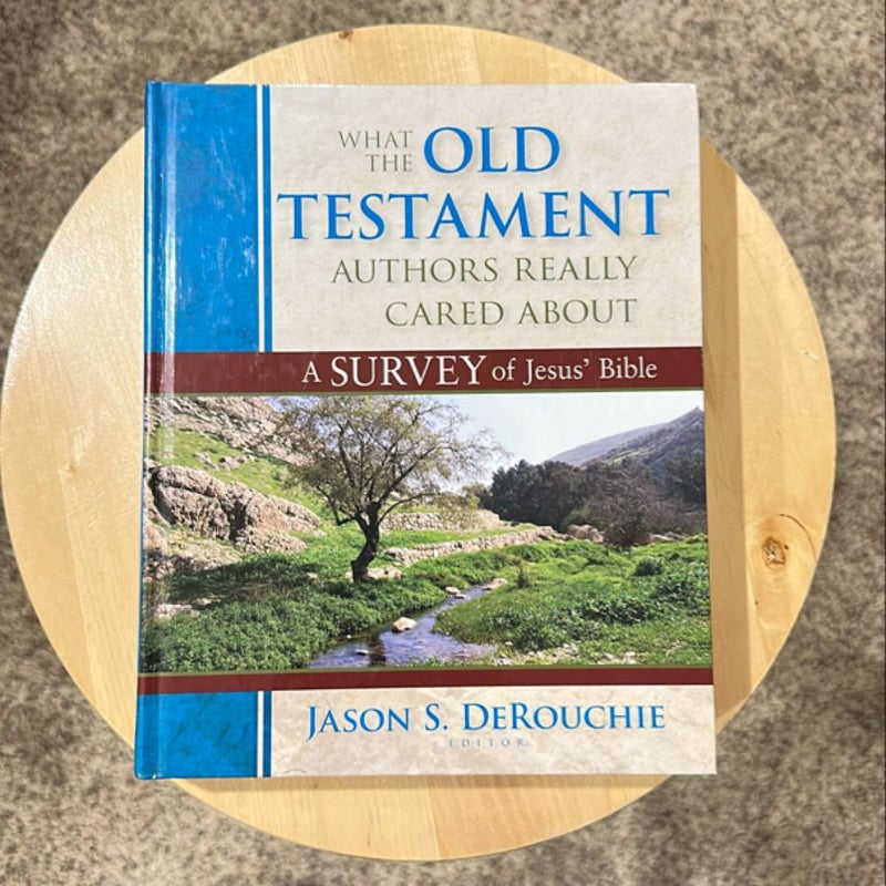 What the Old Testament Authors Really Cared About