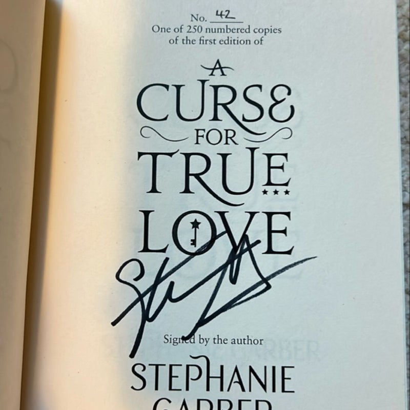 A Curse for True Love Goldsboro Edition *SIGNED*