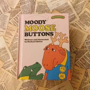 Moody Moose Buttons