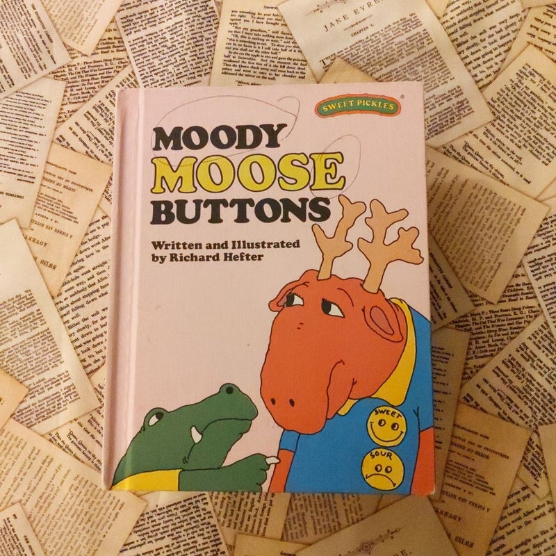 Moody Moose Buttons (Sweet Pickles)