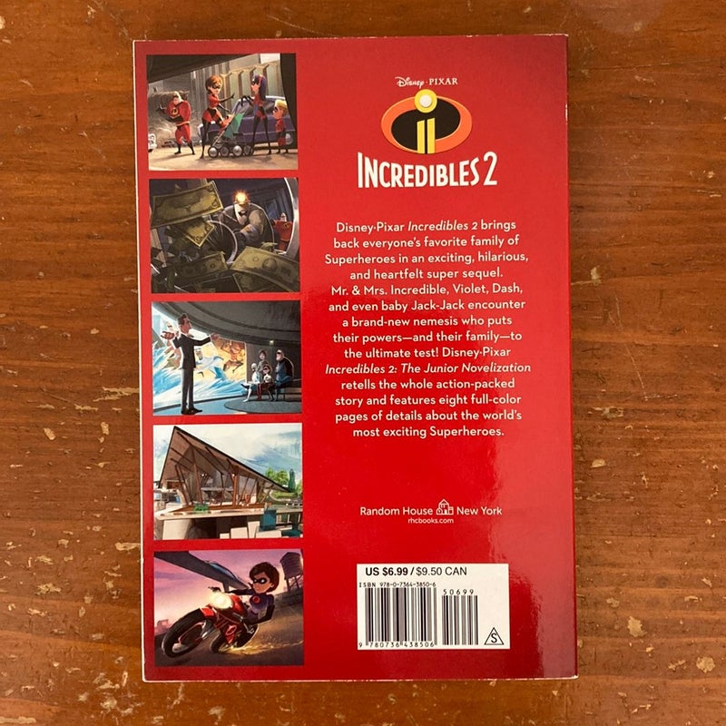 Incredibles 2: the Junior Novelization (Disney/Pixar the Incredibles 2)