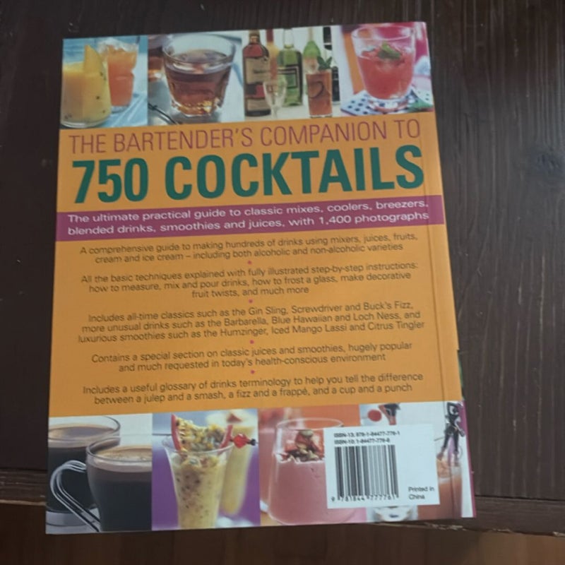 Bartenders Comp 750 Cocktails