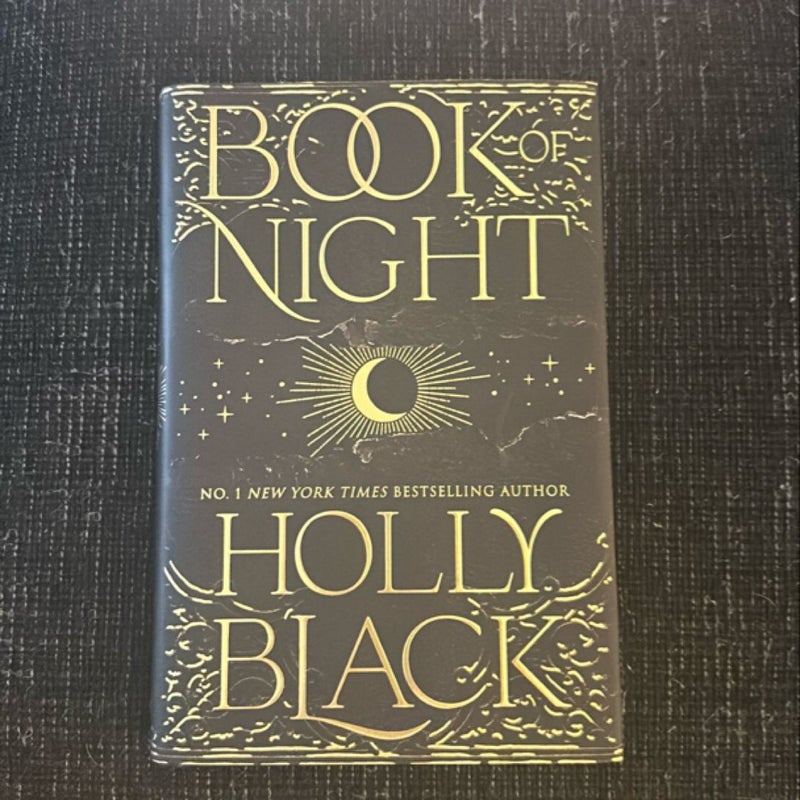 Fairyloot Book Of Night Signed By Holly Black Hardcover Pangobooks