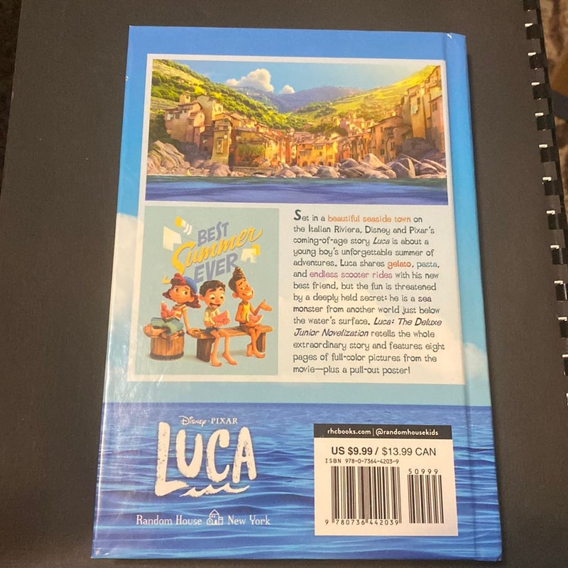Disney/Pixar Luca: the Deluxe Junior Novelization (Disney/Pixar Luca)