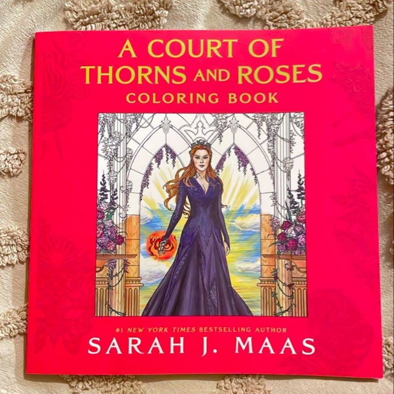 A Court of Thorns and Roses Coloring Book