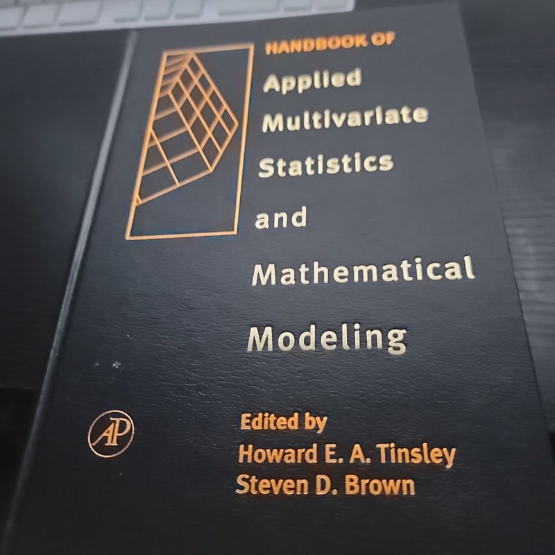 Handbook of Applied Multivariate Statistics and Mathematical Modeling