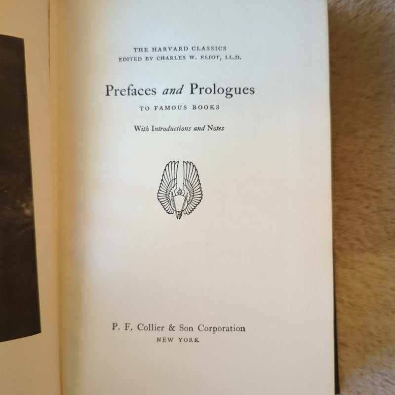 Prefaces and Prologues to Famous Books 