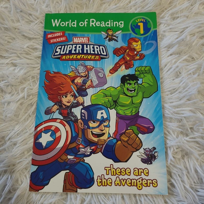 World of Reading Marvel Super Hero Adventures: These Are the Avengers (Level 1)