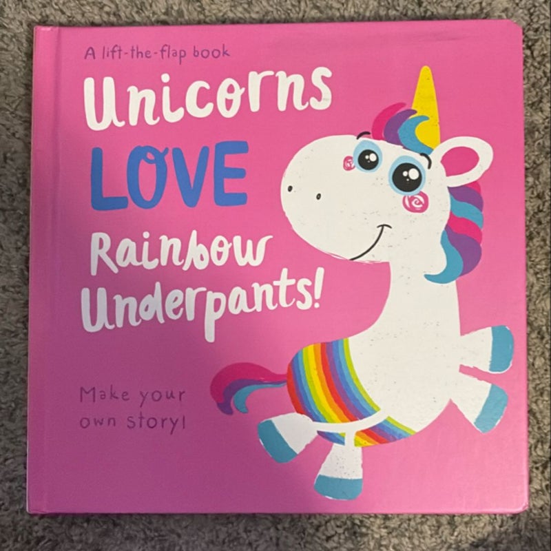 Unicorns LOVE Rainbow Underpants!