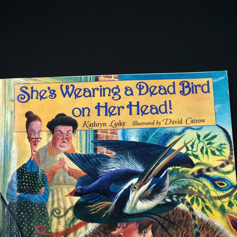 She's Wearing a Dead Bird on Her Head!