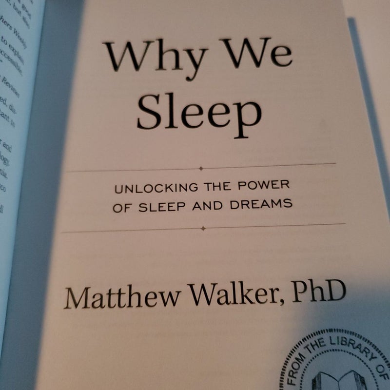 Why We Sleep