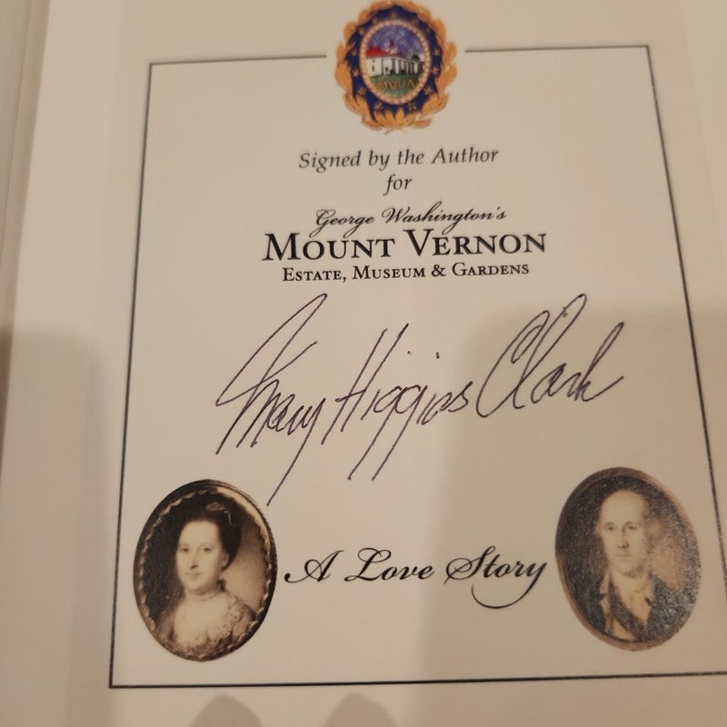 Mount Vernon Love Story Authors Signature 