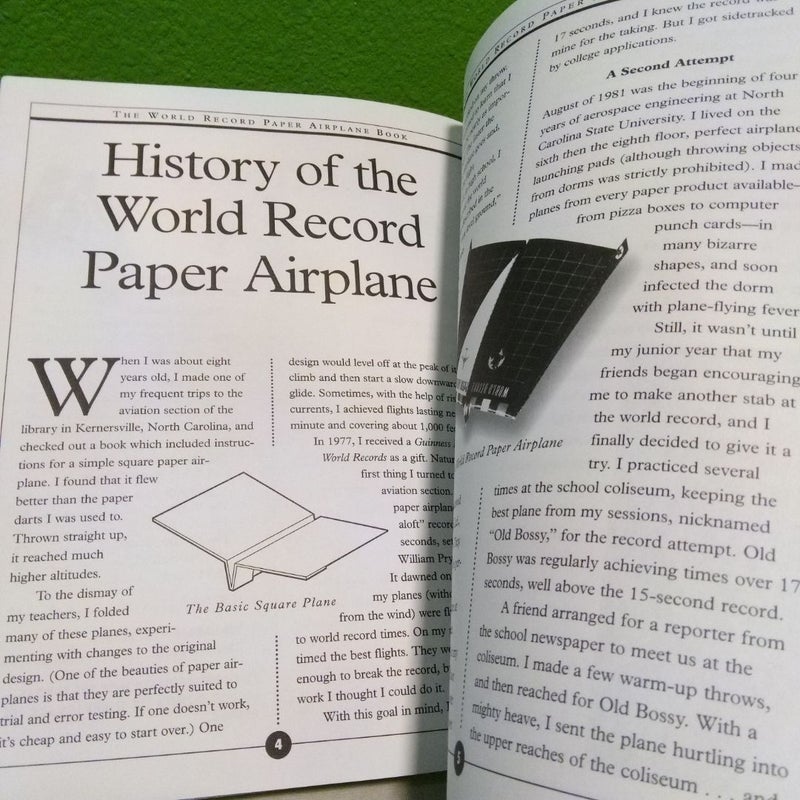 The World Record Paper Airplane Book