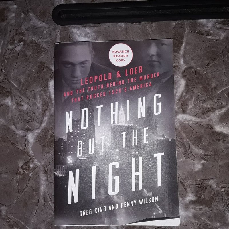 Nothing but the Night ADVANCE READER COPY 