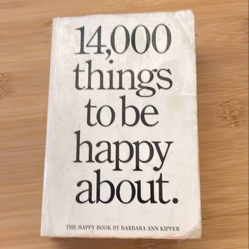 14,000 Things to Be Happy About