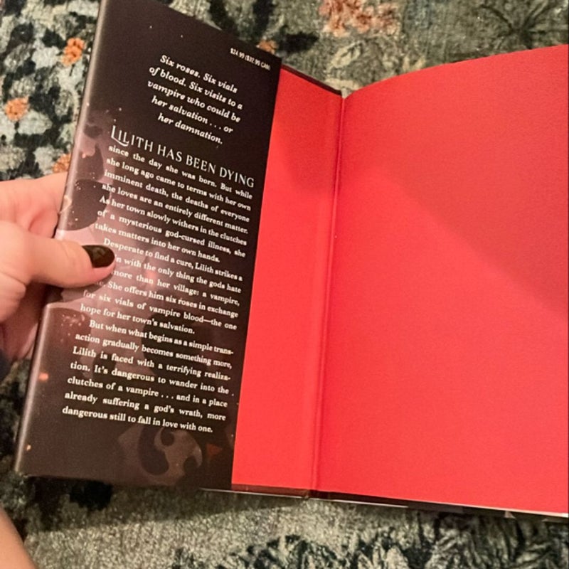 Six Scorched Roses by Carissa Broadbent, Hardcover Pangobooks