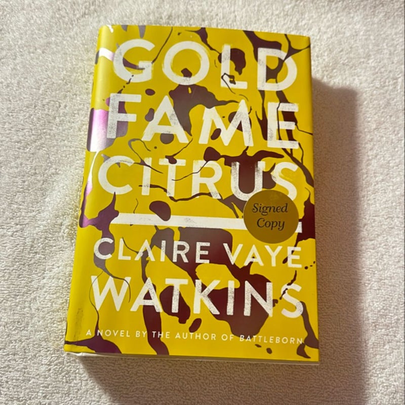 Gold Fame Citrus Signed Copy