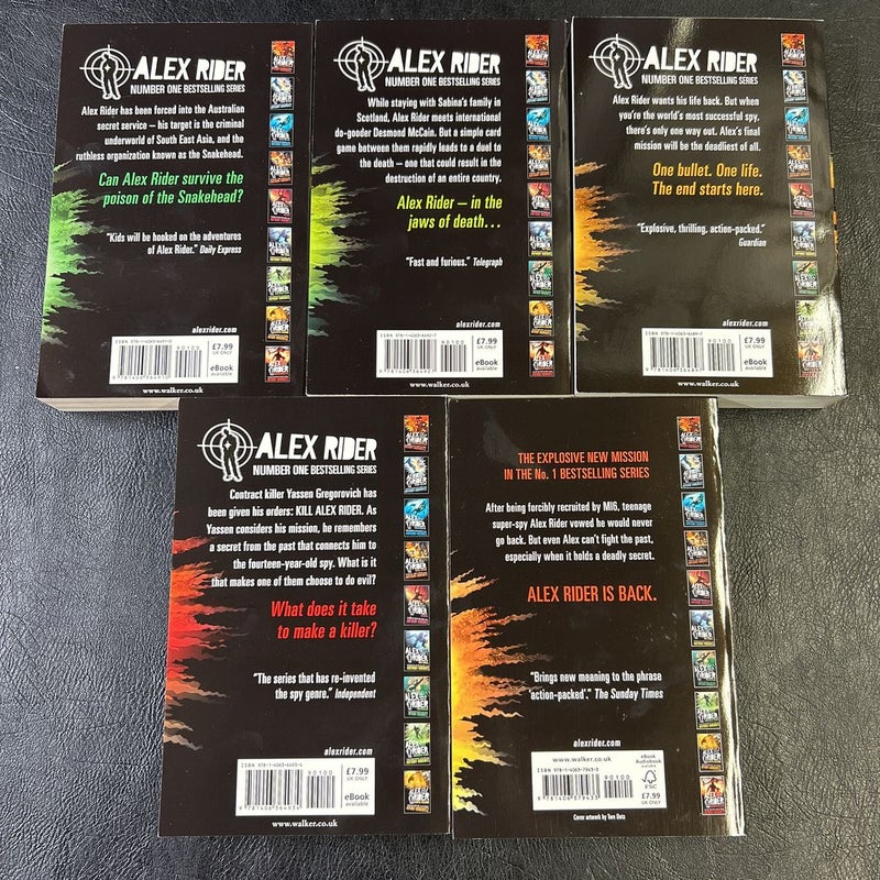 Alex Rider Book set 11 Paperback Bundle