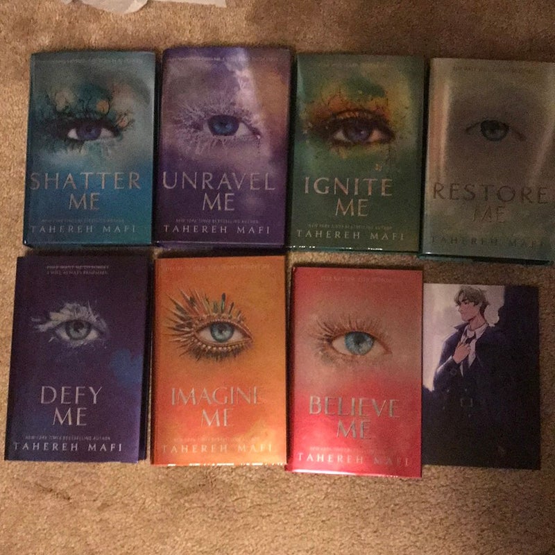 Shatter Me Series *Fairyloot* editions