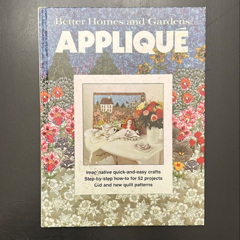 Better Homes and Gardens Applique