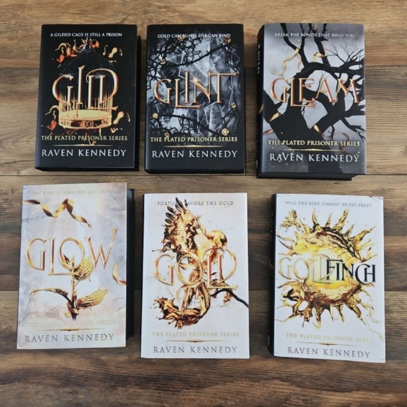 Gild Glint Gleam Glow Gold & Goldfinch (Complete Plated Prisoner Series, Goldsboro Exclusive Edition)