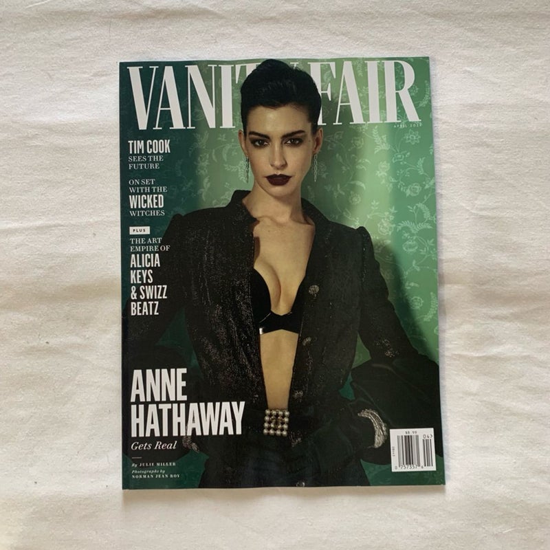 Vanity Fair Anna Hathaway “Gets Real” Issue April 2024 Magazine