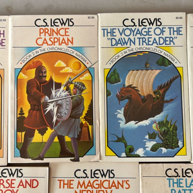 Full Set of 7: The Chronicles of Narnia 