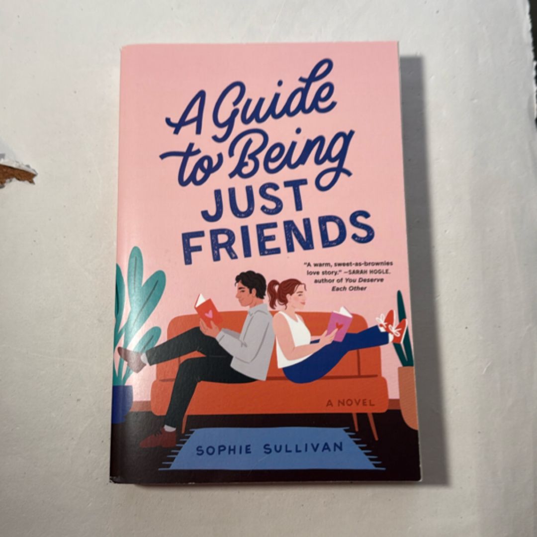 A Guide to Being Just Friends - signed bookplate