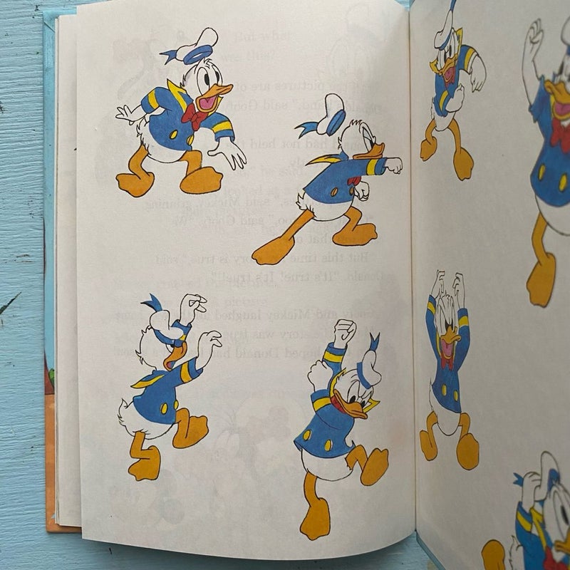 80s Vintage Disney Donald Duck’s Tallest Tales Picture Book