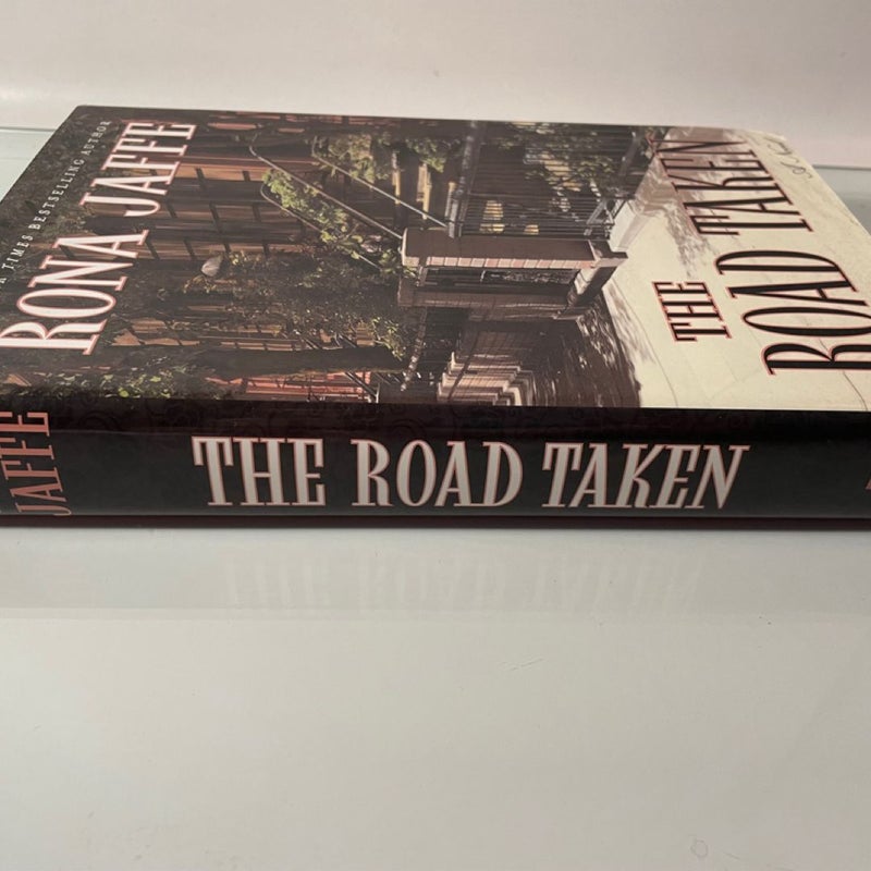 The Road Taken by Rona Jaffe with Pitch Letter (First Edition, 2000, Hardcover)