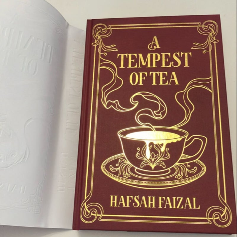 A Tempest of Tea FAIRYLOOT SIGNED SPECIAL EDITION