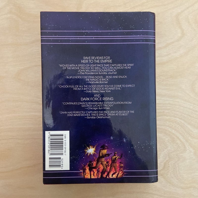 Star Wars The Thrawn Trilogy Hardcover Set-Heir to the Empire, Dark Force Rising, The Last Command 
