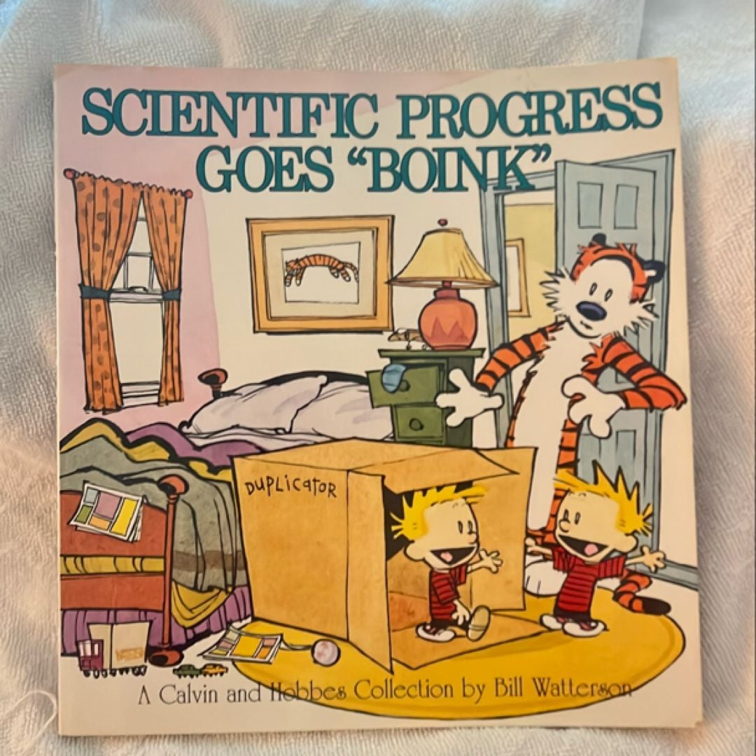 Scientific Progress Goes Boink