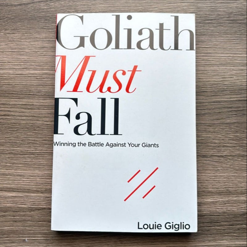 Goliath Must Fall