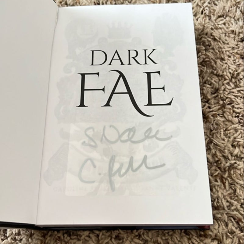Dark Fae complete series (SIGNED SPECIAL EDITION)