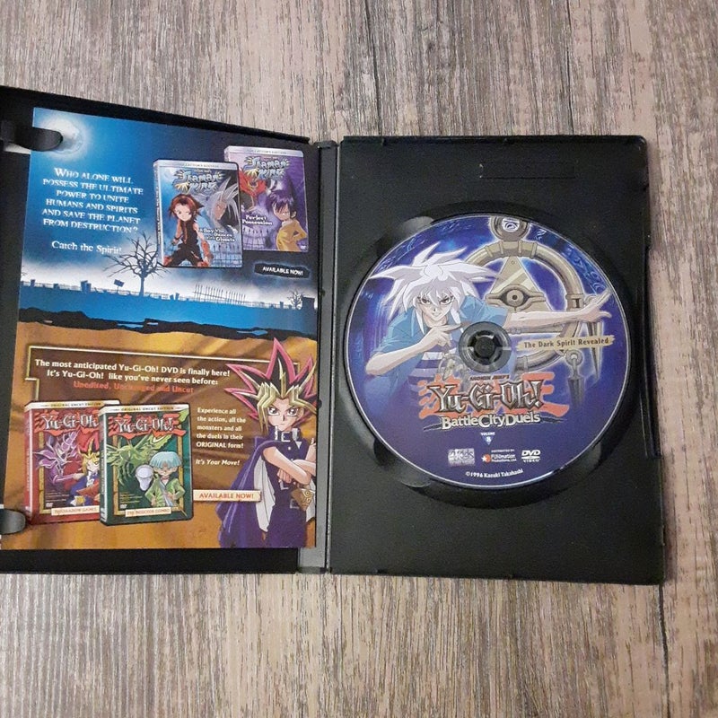 Yu-Gi-oh!, Battle City Duels- The Dark Spirit Revealed DVD  