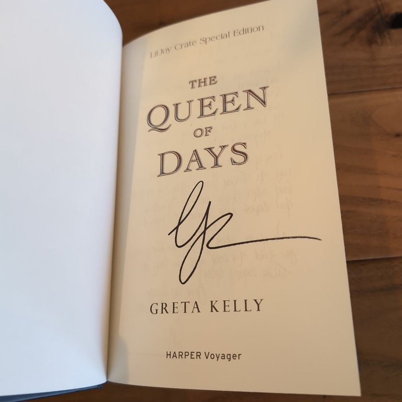 The Queen of Days - Litjoy Special Ed - Signed