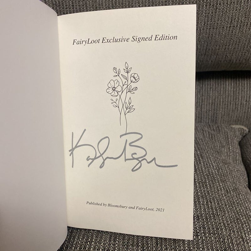 This Poison Heart / This Wicked Fate SIGNED Fairyloot edition