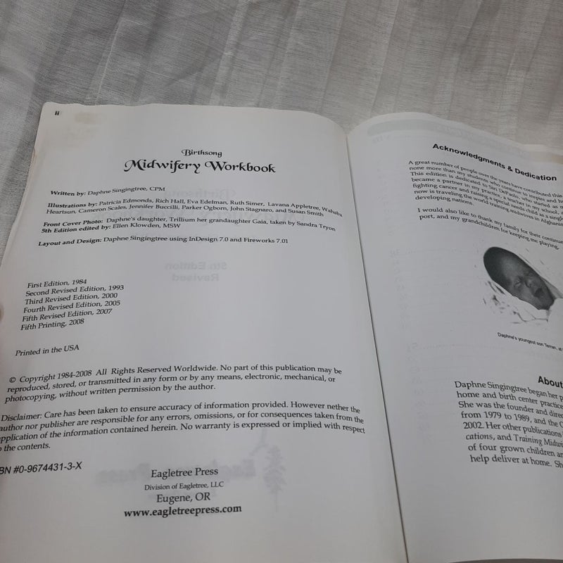 Birthsong Midwifery Workbook