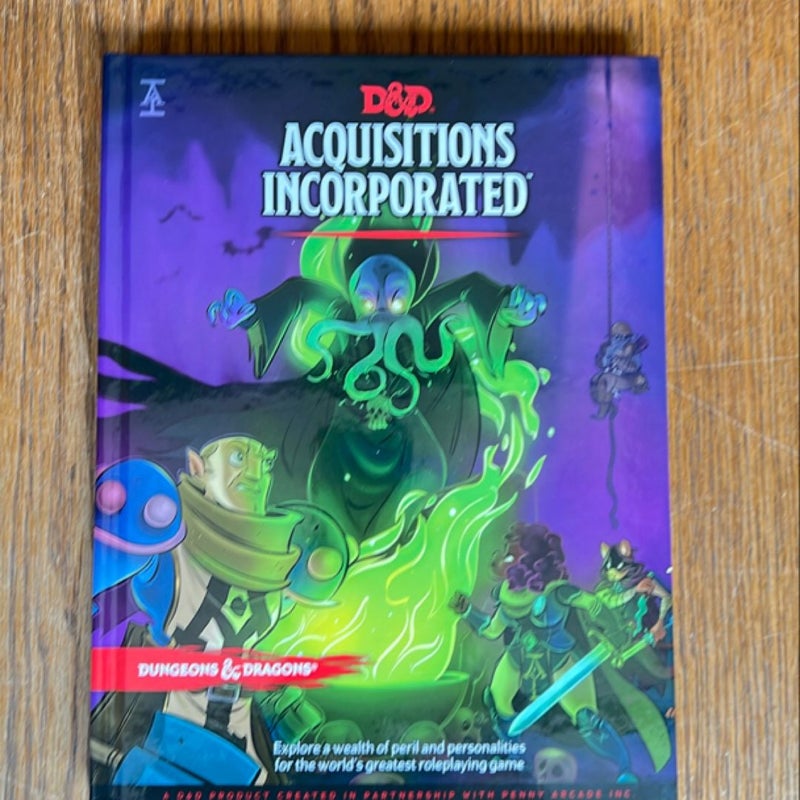 Dungeons and Dragons Acquisitions Incorporated HC (d&d Campaign Accessory Hardcover Book)