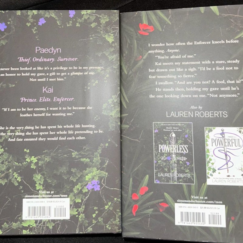 Powerless & Reckless Hardcovers