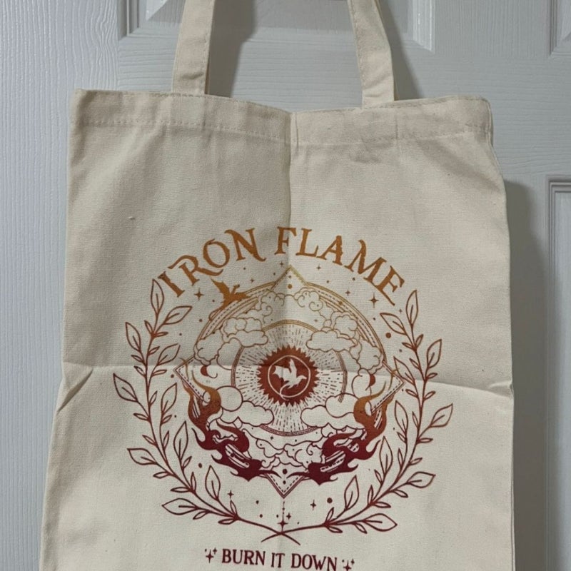 Iron Flame Tote Bag (double-sided)