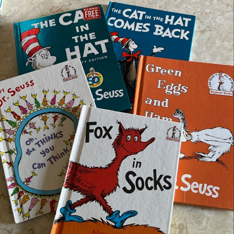 Dr. Seuss bundle of 5 books