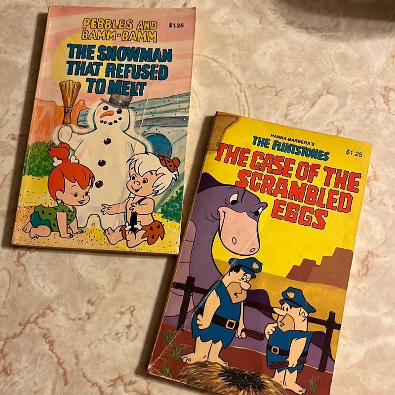 Flintstones bundle of 2 books 