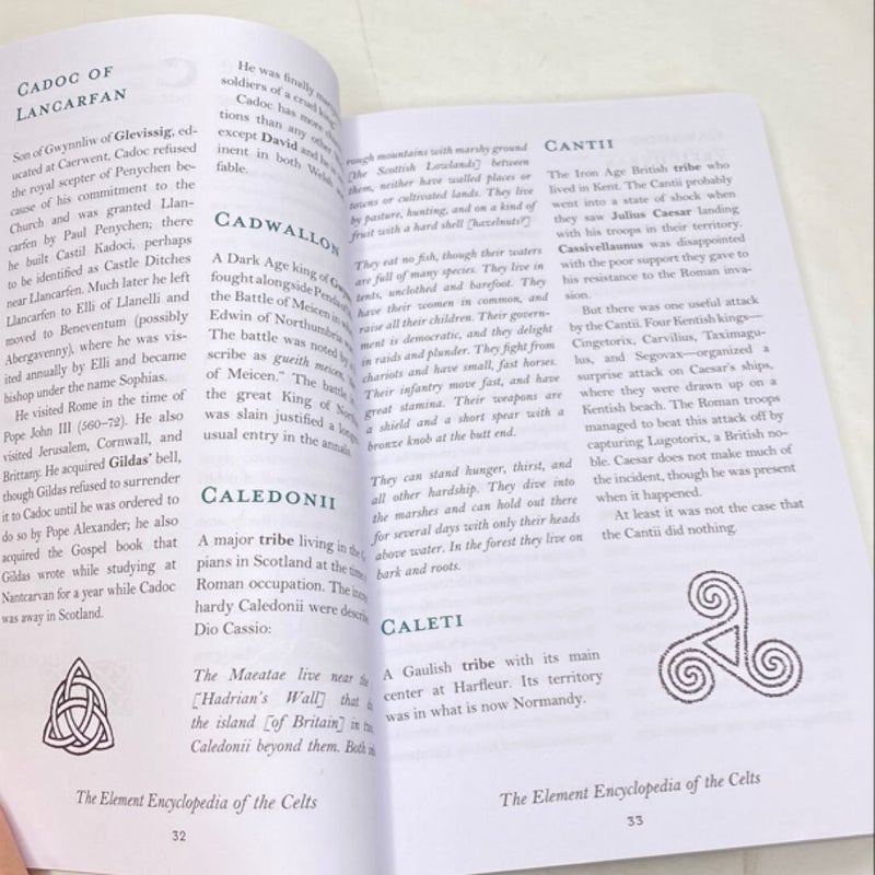 The Element Encyclopedia of the Celts