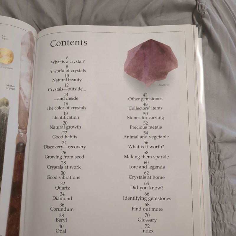 "Crystal And Gem" Hardcover Book By R.F. Symes & R. Harding (DK Eyewitness Series, 1991) 3 thumbnail image