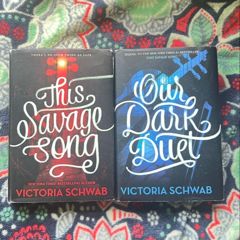 This Savage Song (SIGNED BOOKPLATE) + Our Dark Duet BUNDLE
