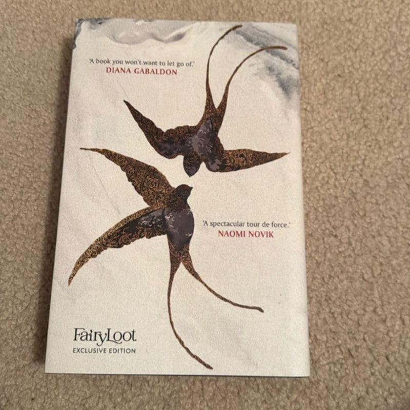 Fairyloot SIGNED The Warm Hands of Ghosts