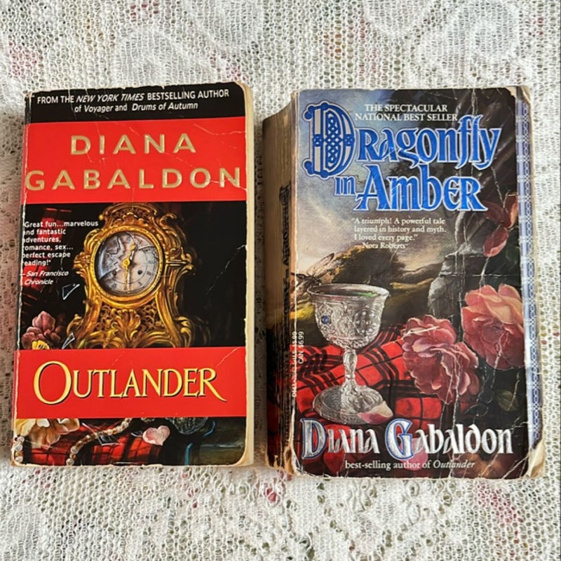 Outlander & Dragonfly in Amber