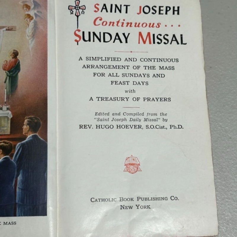 St.Joseph Continuous Sunday Missal 